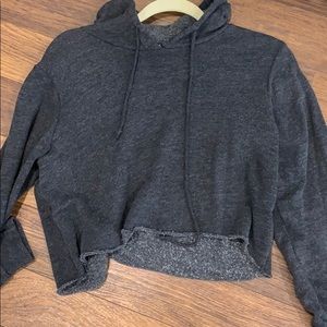 Brandy Melville cropped hoodie